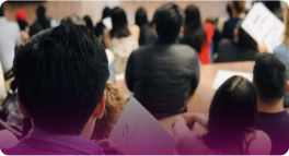 Estudiantes en clase