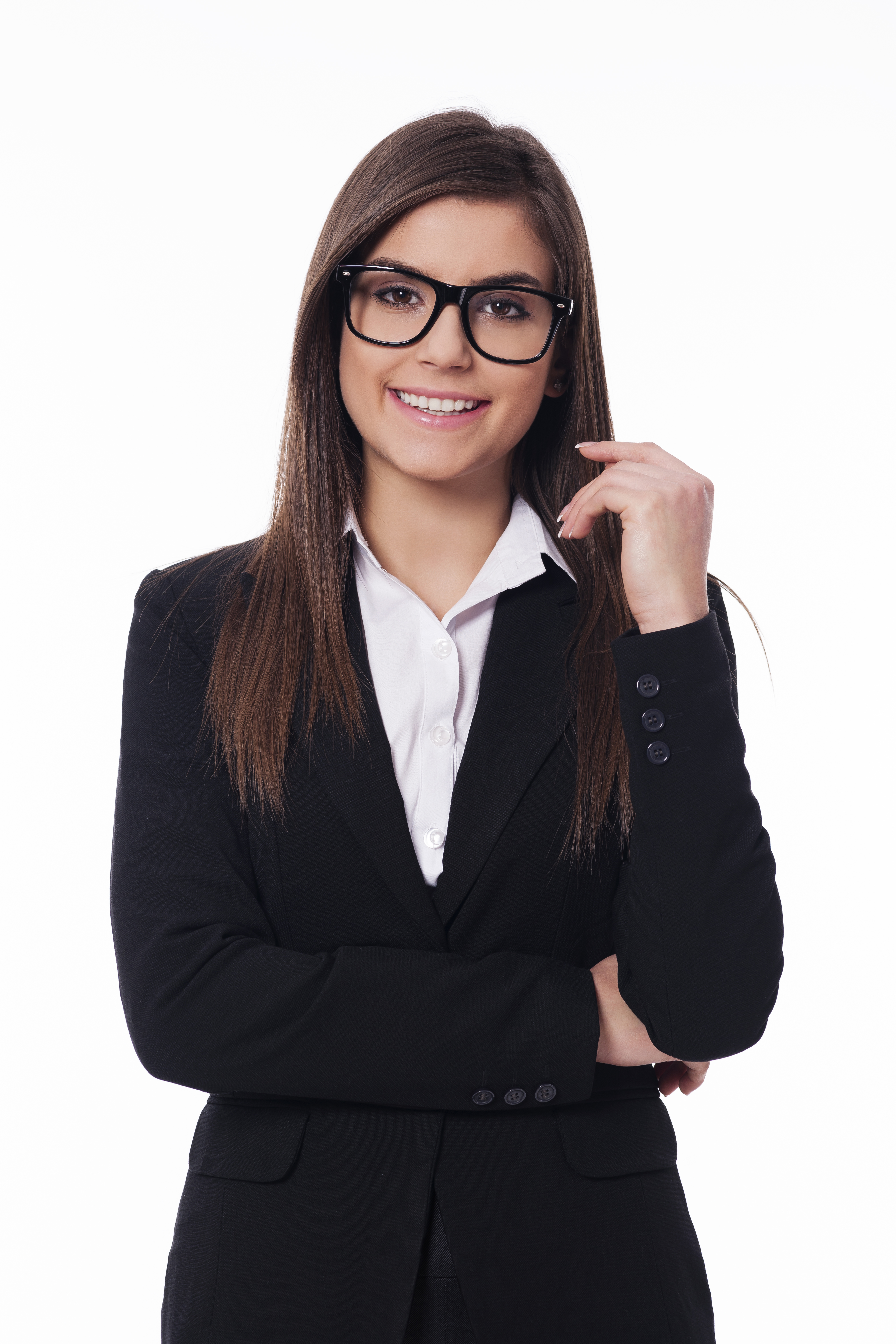 Estudiante sonriente